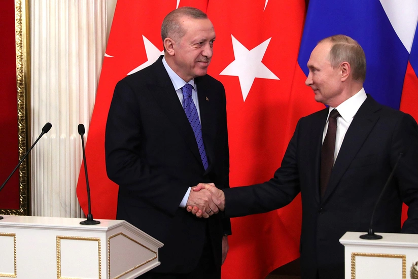 Putin Ərdoğana təşəkkür edib