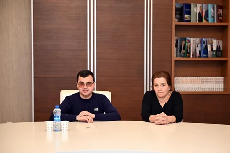 Adil Kərimli Neftçalada vətəndaşları qəbul edib