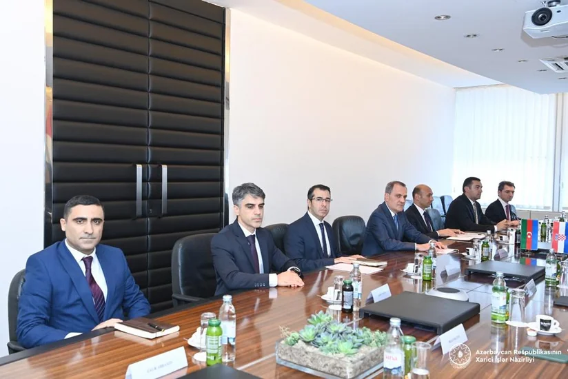 Azerbaijani FM meets with Croatian Minister of Economy and Sustainable Development 
