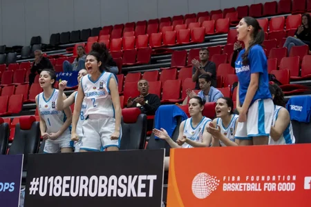 Azərbaycanın U-18 millisi Avropa çempionatında keçirdiyi beşinci oyunda qələbə qazanıb