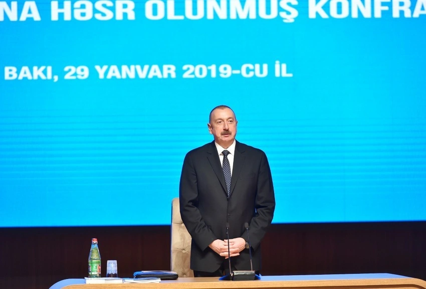 İlham Əliyev: Azərbaycan Avrasiyada mühüm strateji nəqliyyat mərkəzinə çevrilir