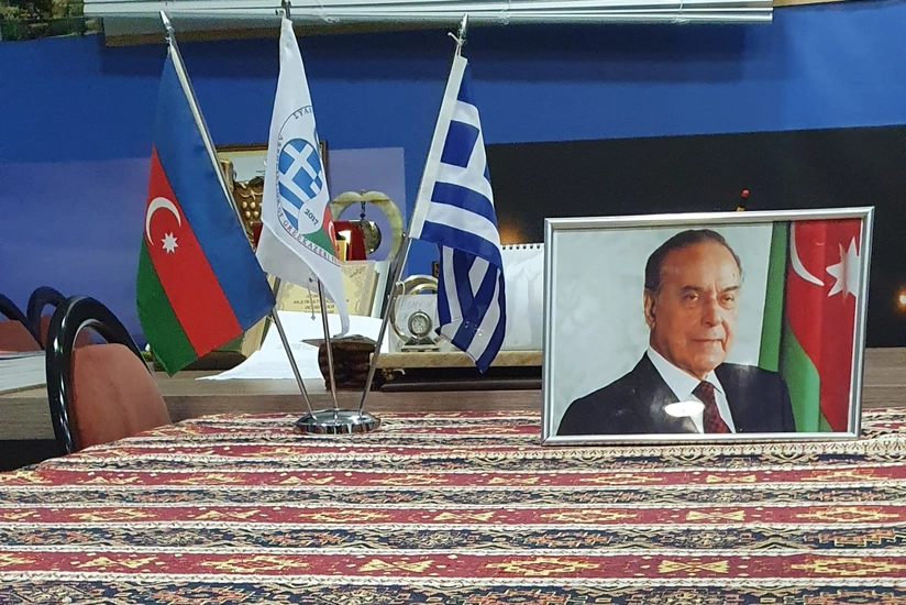 В Салониках отметили 100-летие со дня рождения Гейдара Алиева