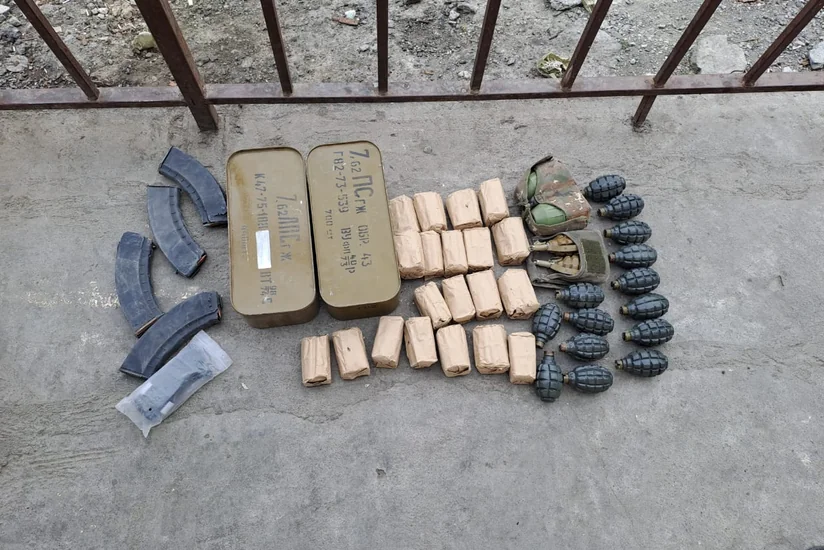 В Кяльбаджаре обнаружено 27 ручных гранат