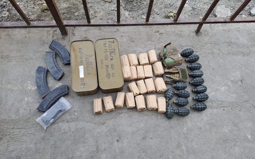 В Кяльбаджаре обнаружено 27 ручных гранат