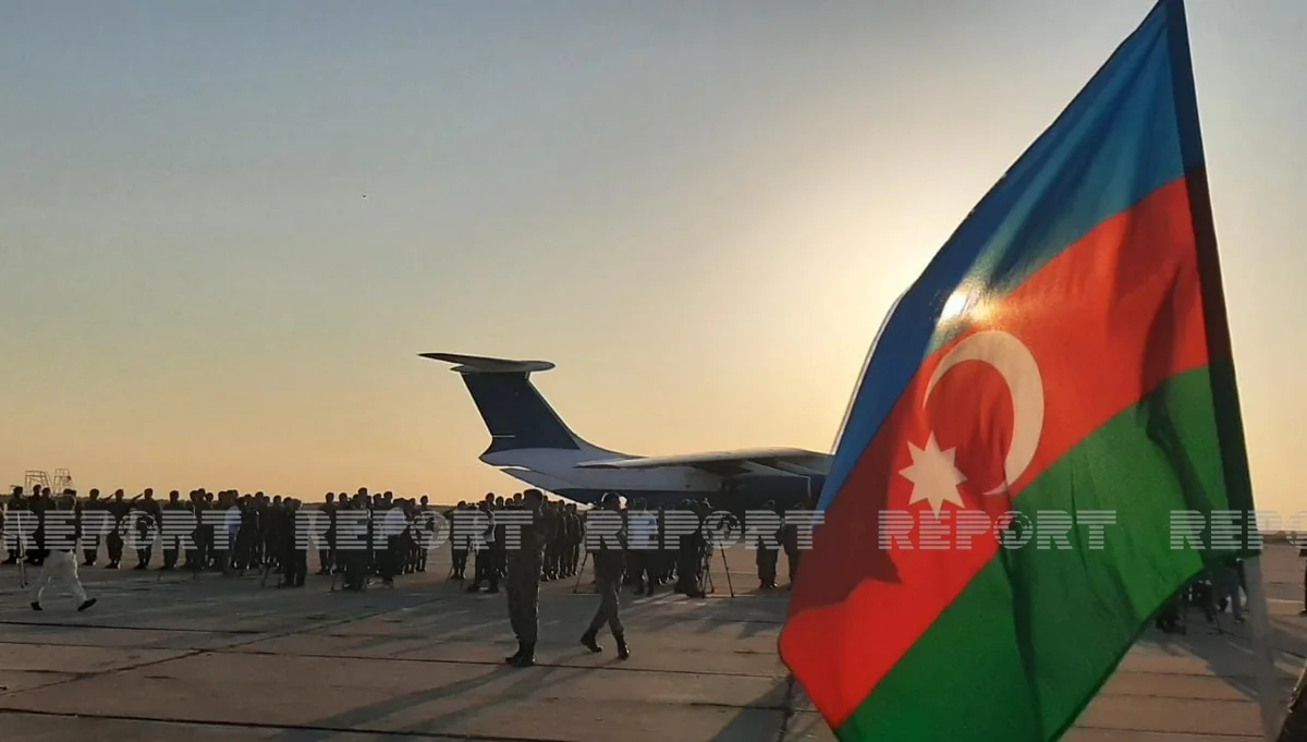 Azerbaijani peacekeepers return home from Afghanistan
