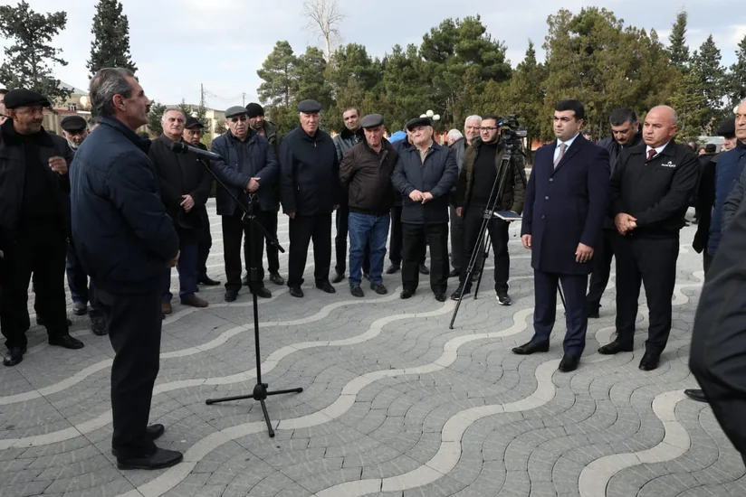 “Azəriqaz” Gəncədə sahibkarlarla görüş keçirib