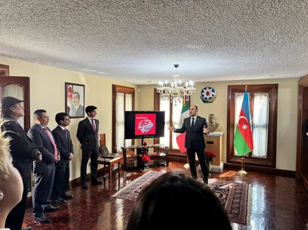 Mexikoda 20 Yanvar şəhidlərinin xatirəsi yad olunub