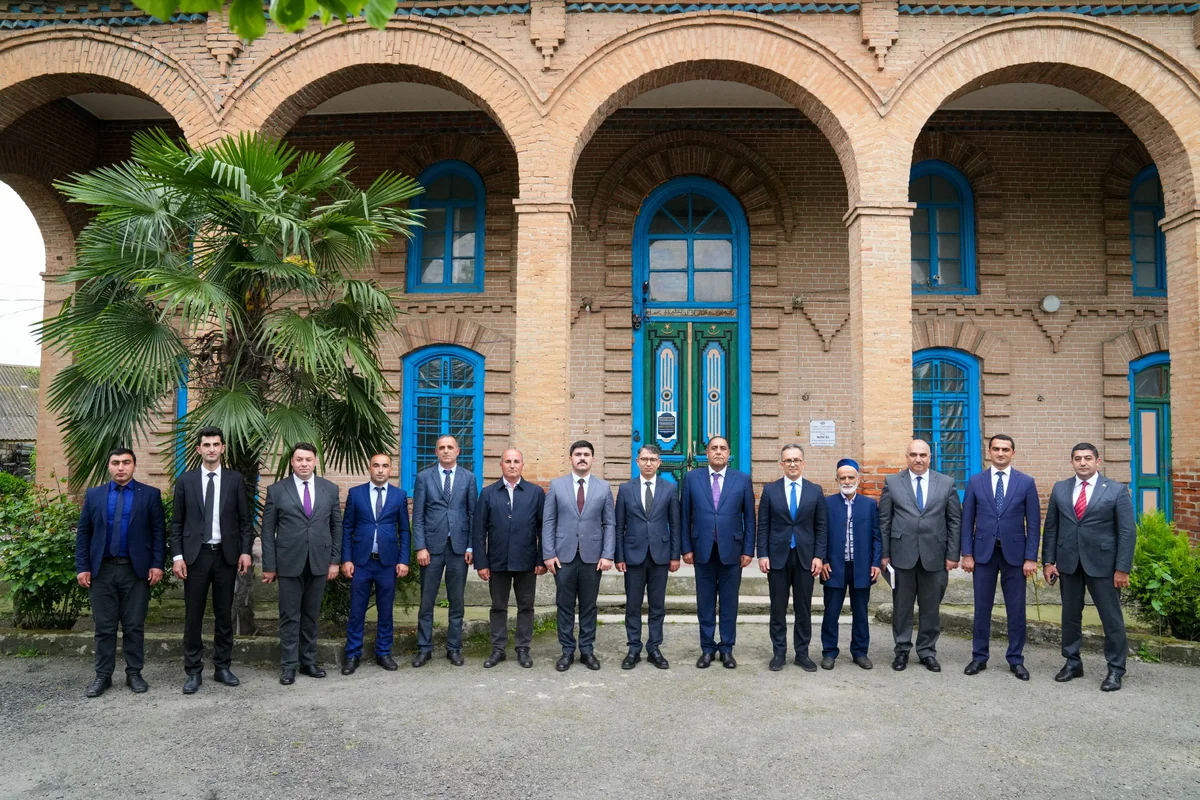 Ramin Məmmədov Balakəndə din xadimləri ilə görüşüb