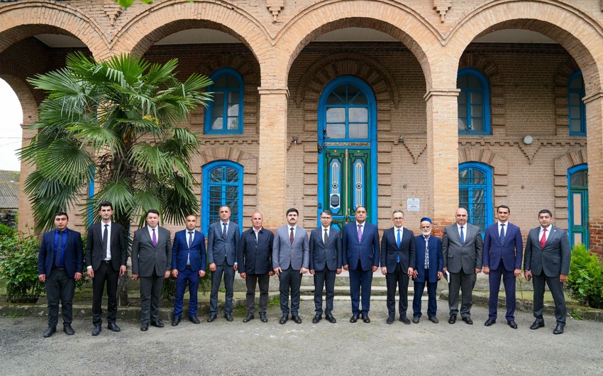 Ramin Məmmədov Balakəndə din xadimləri ilə görüşüb