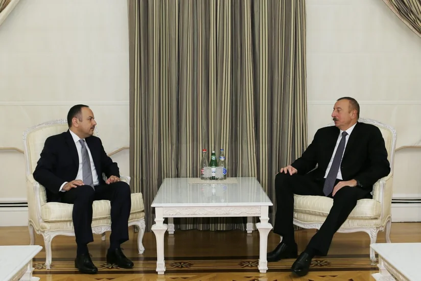 President Ilham Aliyev receives Afghan finance minister