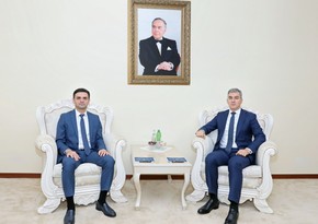 DMX rəisi dördüncü “Yüksəliş” müsabiqəsinin qalibi ilə görüşüb