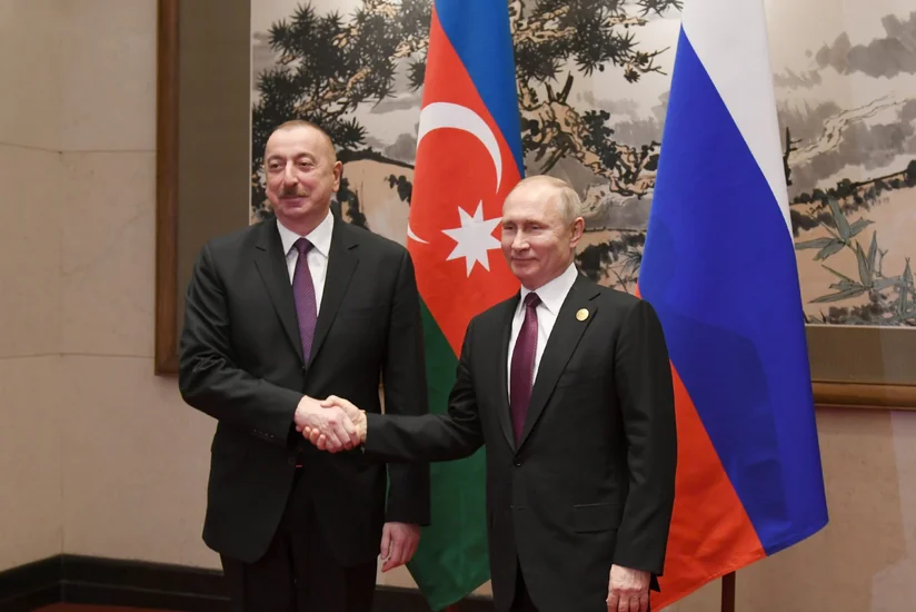 President Ilham Aliyev met with Russian President Vladimir Putin in Beijing