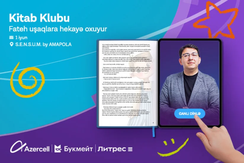 “Azercell” Uşaqların Beynəlxalq Müdafiəsi Günündə “Kitab Klubu” layihəsinə başlayıb