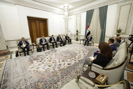 İraq Prezidenti Ceyhun Bayramovu qəbul edib, ikitərəfli və regional məsələlər müzakirə edilib