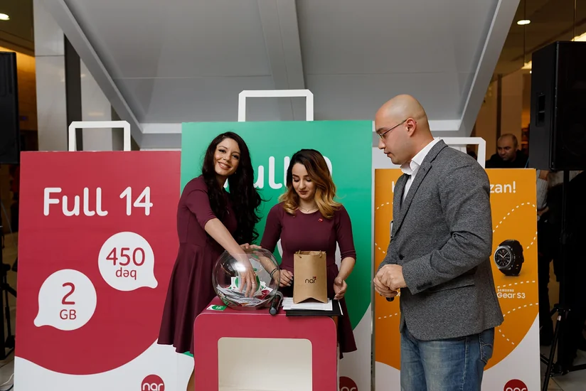 “Full” paketinə qoşulmuş “Nar” abunəçiləri hədiyyələr qazanıblar