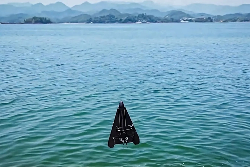 В Китае создали беспилотник, способный летать и плавать под водой