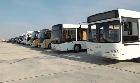 Əlahiddə Ümumqoşun Orduda avtomobillərə baxış müsabiqəsi keçirilib