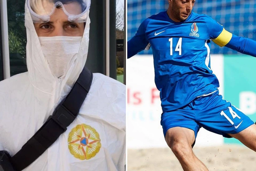 Millimizin kapitanı koronavirusla mübarizənin ön cərgəsində - FOTO