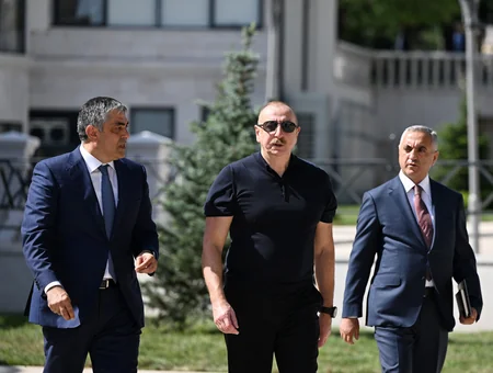 Prezident Xankəndidə əsaslı təmir və bərpadan sonra “Palace” hotelinin açılışında iştirak edib - YENİLƏNİB