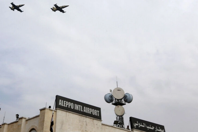 İsrail HHQ Hələb hava limanına zərbələr endirib