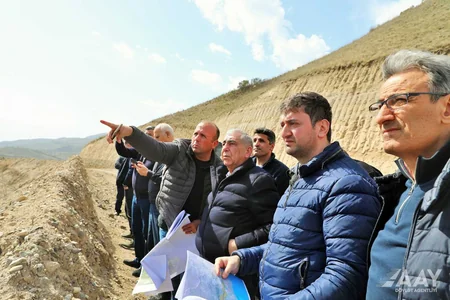Xudafərin-Qubadlı-Laçın avtomobil yolunun 40 %-dən çoxu hazırdır