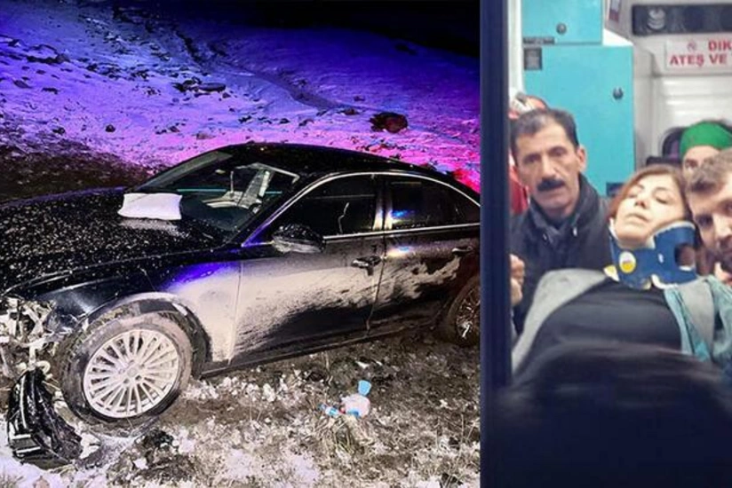 Türkiyədə deputat avtomobil qəzasına uğrayıb, vəziyyəti ağırdır