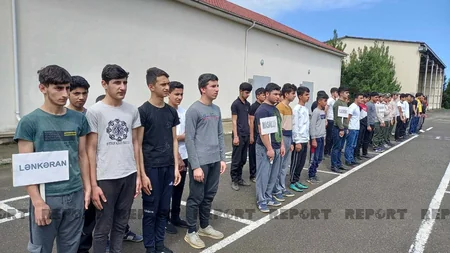 “Gənc xilasedici və yanğınsöndürən” yarışlarının zona mərhələsi keçirilib