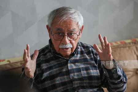 84 yaşlı Aydın Kazımzadə: İnsan atadan-anadan yox, həyat yoldaşı dünyadan köçəndə yetim qalır - MÜSAHİBƏ