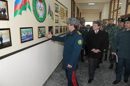 Azərbaycanın ən yüksək zirvəsində yeni sərhəd zastavasının açılışı olub - FOTO