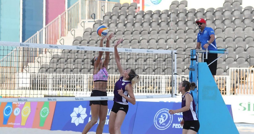Çimərlik voleybolu üzrə Azərbaycan çempionatının mükafatçıları müəyyənləşib