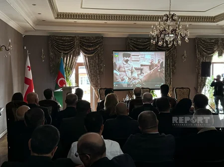 Tbilisidə Qərbi Azərbaycan, soyqırımı və mina probleminə dair konfrans keçirilib