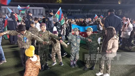 Lənkəranda Zəfər Gününə həsr olunan tədbirlər atəşfəşanlıqla yekunlaşıb