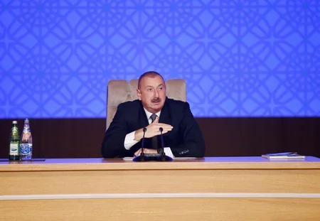 Bakıda Prezidentin iştirakı ilə konfrans keçirilib - YENİLƏNİB-4 - VİDEO