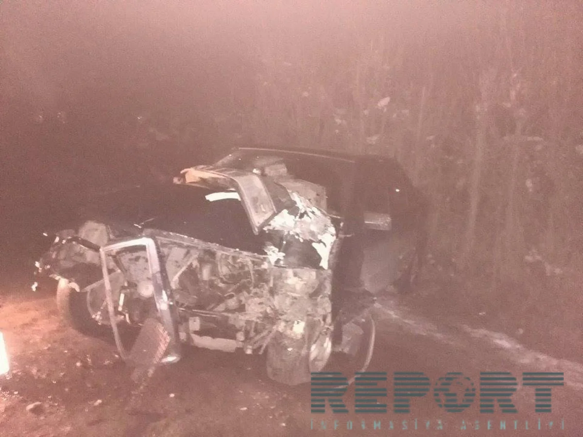 ​Ağdamda sərxoş sürücü qəza törədib, 2 nəfər yaralanıb - FOTO