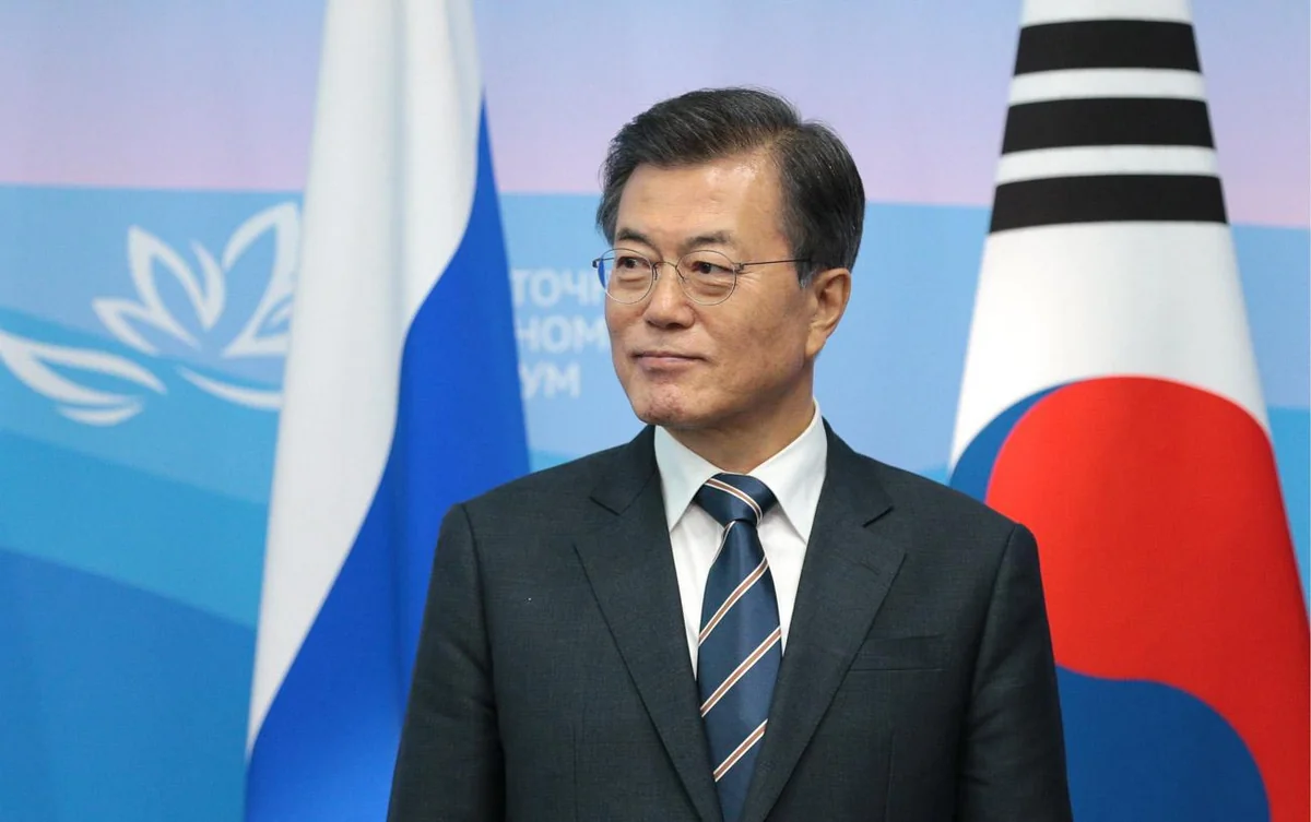 President of Korea congratulates Ilham Aliyev