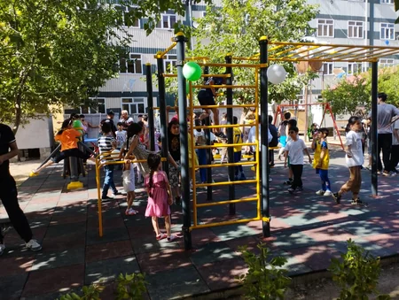 Sabirabadda Sağlam məhəllənin açılışı olub