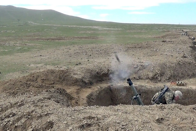 Mortar batteries complete regular stage of live-fire training exercises