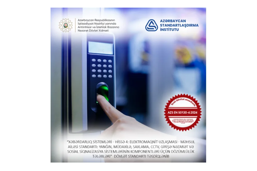 Azərbaycan xəbərdarlıq sistemlərinə dair yeni dövlət standartını qəbul edib