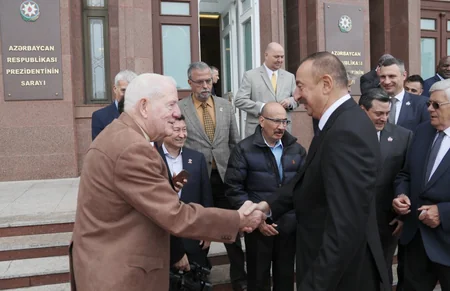 President Ilham Aliyev receives participants of 55th Convention of World Boxing Council