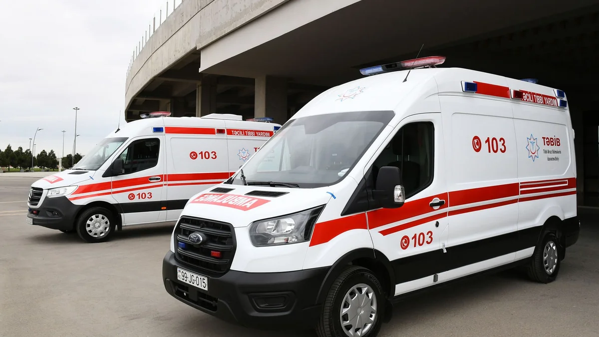 TƏBİB bu il 80 ədəd təcili tibbi yardım avtomobili alıb