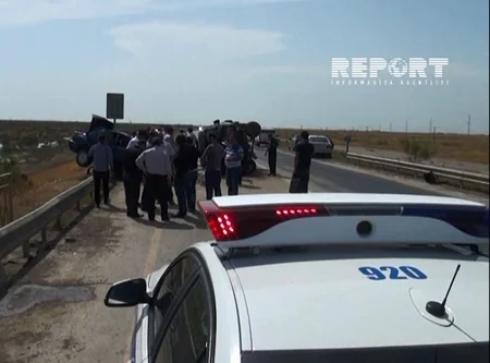Biləsuvarda baş verən ağır yol qəzasının təfərrüatları məlum olub - FOTO