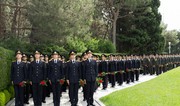 DİN-in kursantları Fəxri xiyabanda Ulu Öndər Heydər Əliyevin məzarını ziyarət ediblər