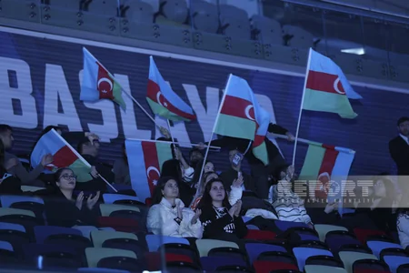 Bakıda batut gimnastikası və tamblinq üzrə Dünya Kubokunun açılış mərasimi keçirilib