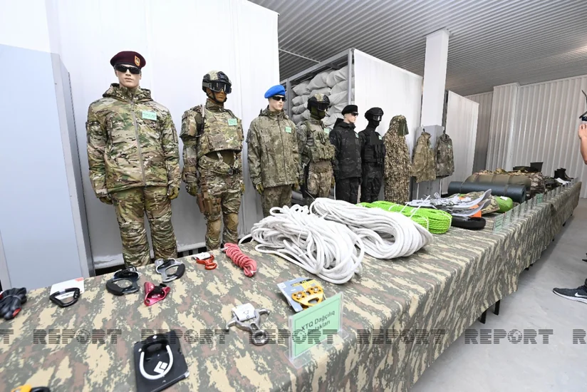 Media tour organized to supply depots of Azerbaijani Defense Ministry