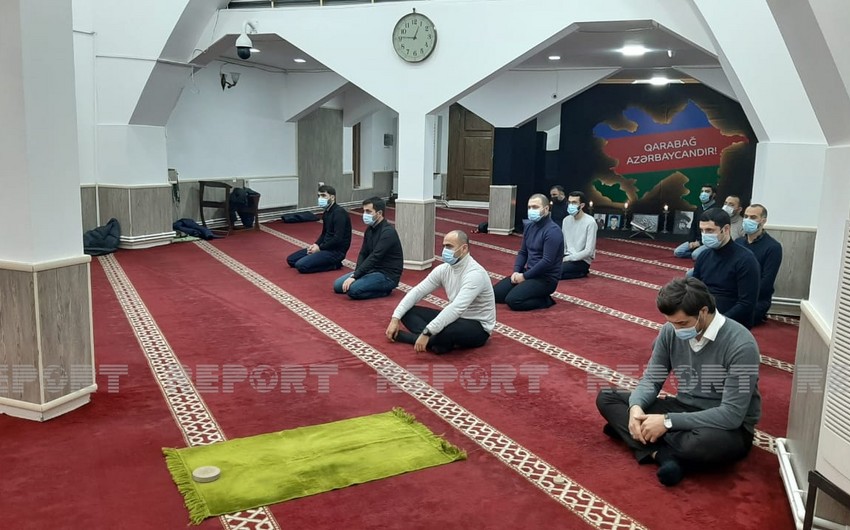 Şəhidlərimizin xatirəsi Məşədi Dadaş Məscidində yad edilib