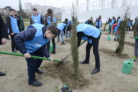 63 trees planted to commemorate 63 children killed in Khojaly genocide