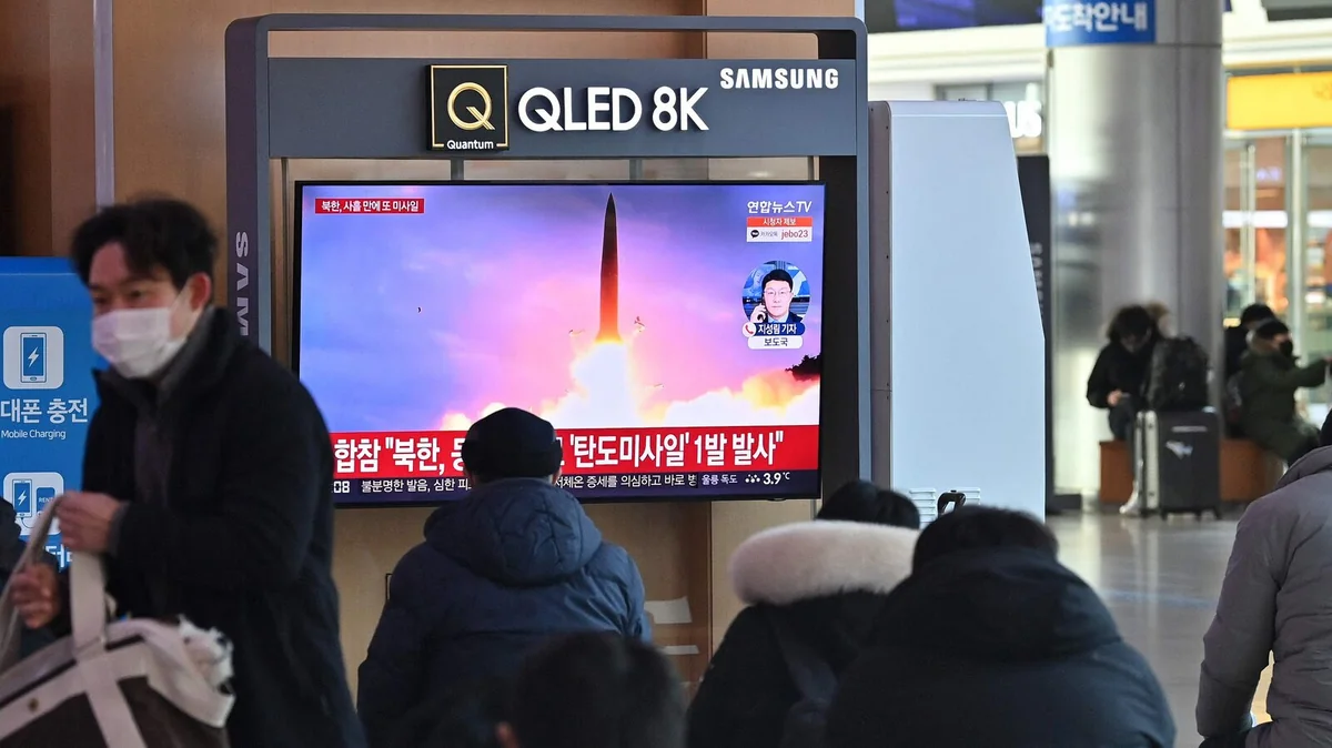 South Korea's National Security Council condemns North Korean missile launch