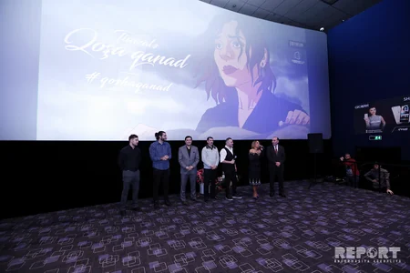 В CinemaPlus Gənclik Mall состоялась презентация клипа на песню Тунзали Агаевой Гоша ганад