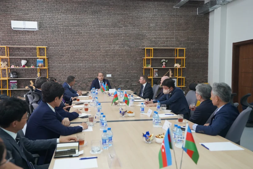 Almaniya və koreyalı iş adamları Qarabağdakı bərpa barədə məlumatlandırılıb