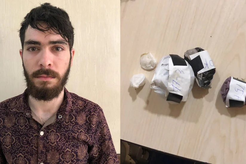 Bakıda narkotik maddələrin satışı ilə məşğul olan şəxs saxlanılıb